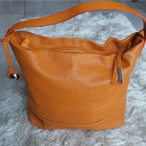 NICOLI Made in Italy Leather Shoulder Bag Large